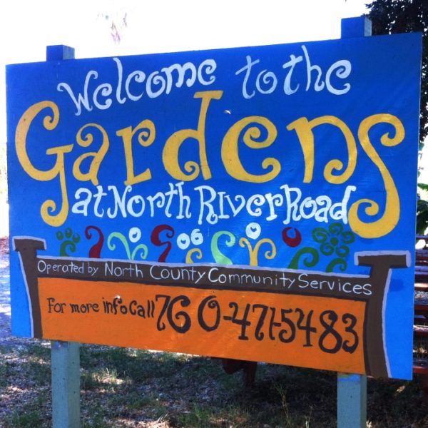 NCCS Garden Sign