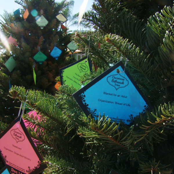 tree with tags