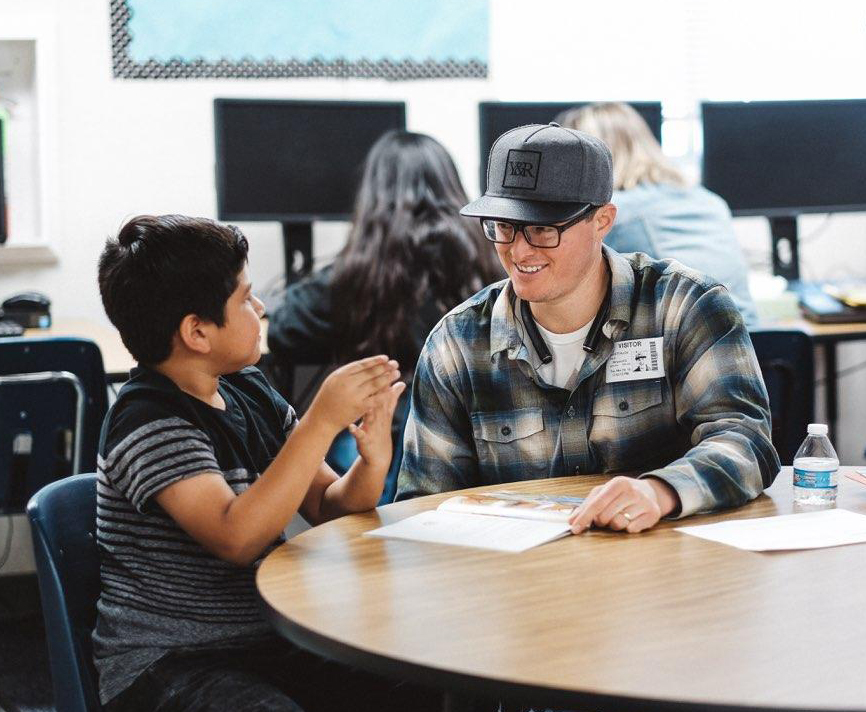 Reading with children